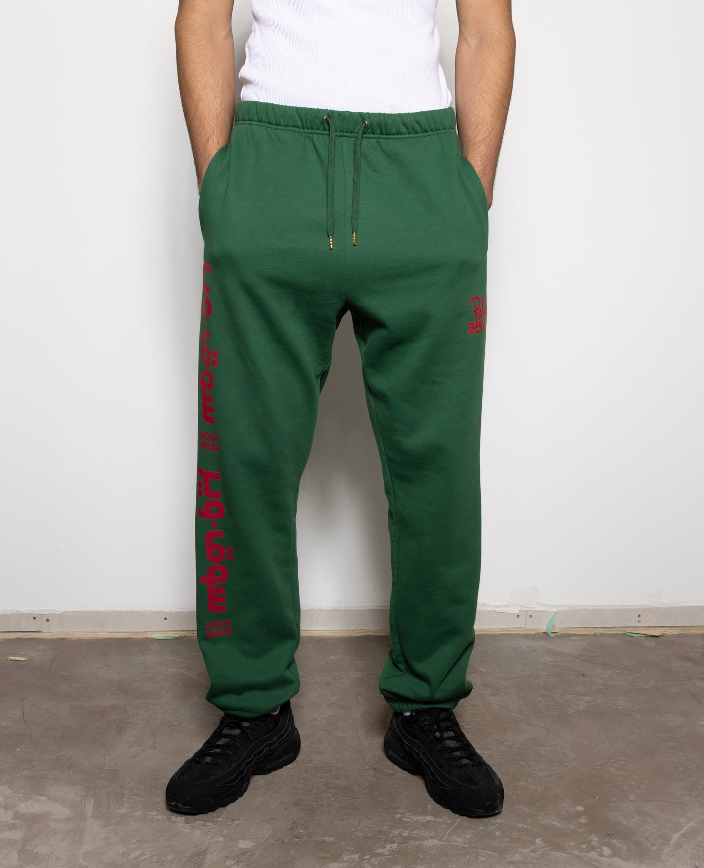 Patta x Andy Wahloo Logo Jogging Pants (Eden)