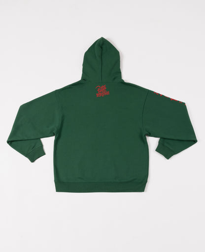 Patta x Andy Wahloo Script Logo Boxy Hooded Sweater (Eden)