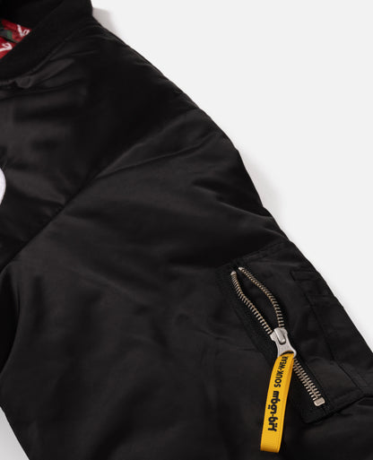 Patta x Andy Wahloo Reversible Bomber Jacket (Black)